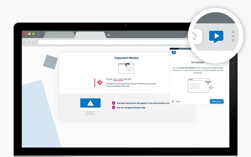 ดาวน์โหลด Userlytics WebRecorder – เครื่องมือทดสอบ UX ใช้งานง่าย - Screenshot 1