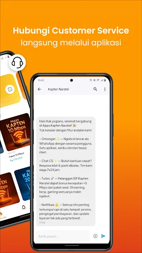 ดาวน์โหลด Kapten Naratel ล่าสุด – จัดการบิลและ WiFi ง่ายๆ ฟรี! - Screenshot 6