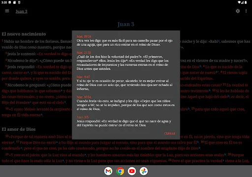 ดาวน์โหลด NBLA-Nueva Biblia d/L Américas ล่าสุด – แอปพระคัมภีร์ภาษาสเปนฟรี - Screenshot 15